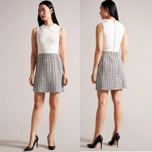 🌻NWT Ted Baker London Diveena Sleeveless Sweater Dress | Size 2